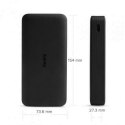 Powerbank RedMi 20000mAh 18W Fast charge (black)