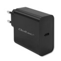 QOLTEC ŁADOWARKA SUPER QUICK PD | 1XUSB-C | 65W | 5-20V | 3-3.25A | CZARNA