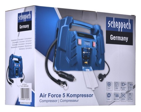 Kompresor walizkowy Scheppach AIR-FORCE 5