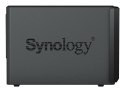 NAS Synology DS223; Tower; 2x (3.5" SATA HDD)/2.5" HDD SSD); Realtek RTD1619B;,2GB DDR4, 1x 1GbE RJ-45