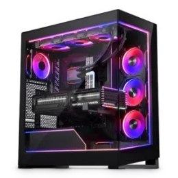 Phanteks NV5 Premium DRGB Kit + Power Hub, 3x na ramę zewnętrzną, 1x osłona płyty głównej - czarna