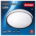 Nowoczesny plafon sufitowy LED Activejet LUNA 23W