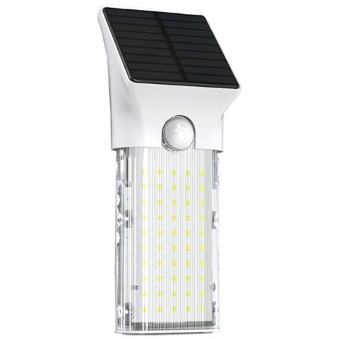 POWERNEED SOLARNA BAKTERIOBÓJCZA LAMPA UV 1000LM, NEUTRALIZACJA WIRUSÓW, LED X20, PV 1W, CZUJNIK RUCHU I ZMIERZCHOWY SWL-15