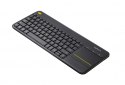 Klawiatura Logitech K400 920-007145 (USB 2.0; kolor czarny