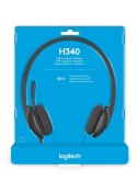 Słuchawki Logitech H340 981-000475 (kolor czarny)