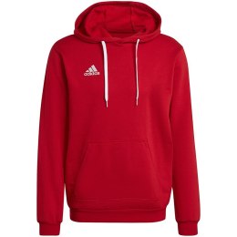 Bluza męska adidas Entrada 22 Hoody czerwona H57514 XL