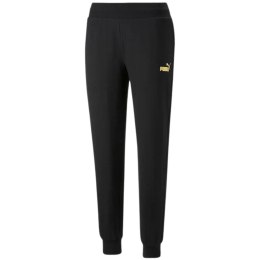 Spodnie damskie Puma ESS+ Metallic Pants FL czarne 849959 01 136979_M