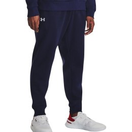 Spodnie męskie Under Armour Rival Fleece Joggers granatowe 1379774 410 S