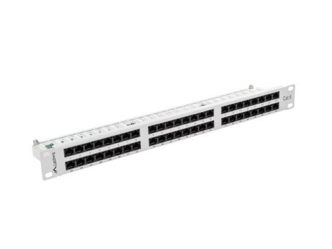 Patch panel Lanberg PPU6-1048-S (1U; kat. 6; 48xRJ-45)