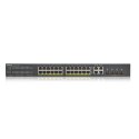 Switch Zyxel GS1920-24HP 28p PoE (PoE+: 24;) 375W Managed Gigabit