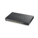 Switch Zyxel GS1920-24HP 28p PoE (PoE+: 24;) 375W Managed Gigabit