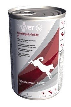 TROVET Hypoallergenic TPD z indykiem - mokra karma dla psa - 400 g