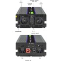 Qoltec Przetwornica napięcia Monolith 4000 MS Wave 51928, 12V na 230V, 2000/4000W, USB