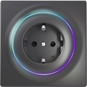 FIBARO Gniazdo Walli Outlet type F FGWOF-011-8 antracyt