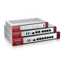 Firewall Zyxel USGFLEX100 1xWAN 4xLAN SPI firewall: 900 Mbps Max. IPsec VPN: 50