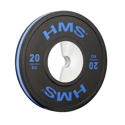 BTBR Set zestaw talerzy olimpijskich Bumper- 2x (10kg,15kg,20kg,25kg) HMS BTBR SET