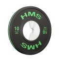 BTBR Set zestaw talerzy olimpijskich Bumper- 2x (10kg,15kg,20kg,25kg) HMS BTBR SET