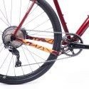 Rower gravel VAAST 700C APEX GRX 54cm M Gloss Berry Red