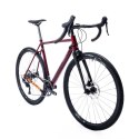 Rower gravel VAAST 700C APEX GRX 56cm L Gloss Berry Red