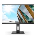 MONITOR AOC LED 27" U27P2CA 68.6 cm (27") 3840 x 2160 pixels 4K Ultra HD LED Czarny