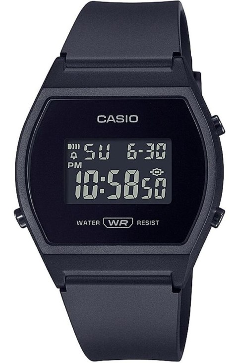 Zegarek Damski CASIO LW-204-1BEF Czarny Unisex + BOX