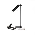 Lampka biurkowa V-TAC VT-7413 4w1 kinkiet, klips, latarka 3W LED 37cm 4000K 300lm (SKU 23042) Czarny