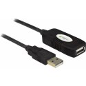 Techly IUSB-REP10TY kabel USB USB 2.0 10 m USB A Czarny