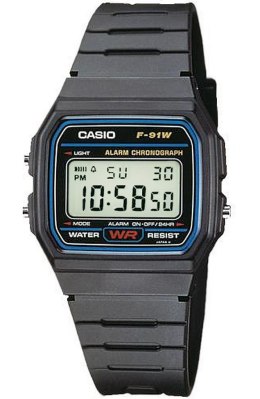 Zegarek Męski CASIO F-91W-1YEG