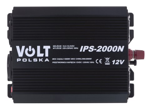 Przetwornica napiecia IPS 2000 N 12/230V + USB