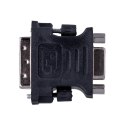 Adapter Lanberg AD-0012-BK (DVI-I (Dual link) M - D-Sub (VGA) F; kolor czarny)