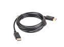 Kabel Lanberg CA-DPDP-10CC-0030-BK (DisplayPort M - DisplayPort M; 3m; kolor czarny)