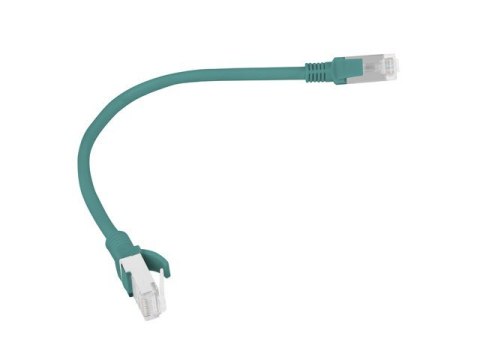 PATCHCORD KAT.6 UTP 0.25M ZIELONY FLUKE PASSED LANBERG 10-PACK