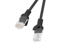 PATCHCORD KAT.6 UTP 1.5M CZARNY FLUKE PASSED LANBERG 10-PACK