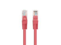 PATCHCORD KAT.6 UTP 1M CZERWONY FLUKE PASSED LANBERG 10-PACK