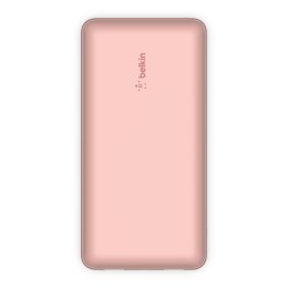 Powerbank Belkin BoostCharge Power Bank 20K 2xUSB-A + 1xUSB-C 20000mAh 15W Rose Gold