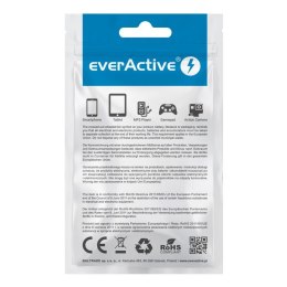 Kabel zasilający everActive CBB-1MB (USB - Micro USB ; 1m; kolor czarny)