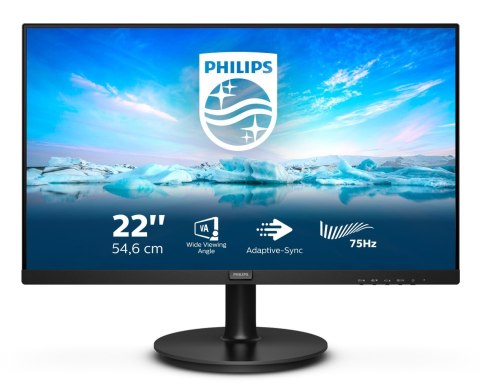 MONITOR PHILIPS LED 21,5" 222V8LA/00