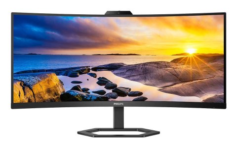 Philips | 34E1C5600HE/00 | 34 " | VA | 3440 x 1440 pikseli | 21:9 | 4 ms | 300 cd/m2 | Czarny | Ilość portów HDMI 1 | 100 Hz