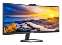 Philips | 34E1C5600HE/00 | 34 " | VA | 3440 x 1440 pikseli | 21:9 | 4 ms | 300 cd/m2 | Czarny | Ilość portów HDMI 1 | 100 Hz