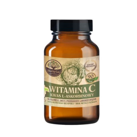 Witamina C z kapusty w kapsułkach 90 kaps. SKARBY GAI NATURAL