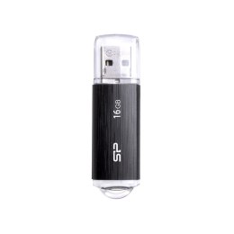 Pendrive Silicon Power Ultima U02 16GB USB 2.0 kolor czarny (SP016GBUF2U02V1K)