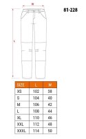 NEO tools 81-228-XXXL spodnie ochronne