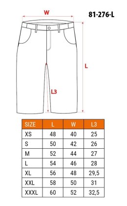 NEO tools 81-276-L spodenki ochronne