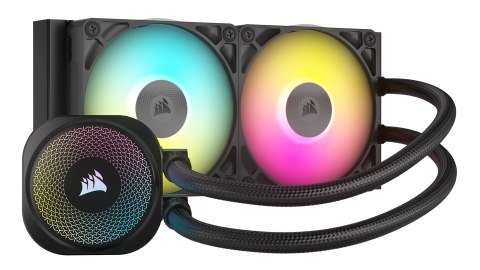 Corsair iCUE LINK TITAN RX RGB Procesor Chłodnica cieczy all-in-one 12 cm Czarny 1 szt.