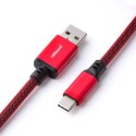 Cablemod CM-CKCA-CR-KR150KR-R kabel USB 1,5 m USB A USB C Czerwony