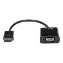 Techly HDMI - VGA+3.5mm+Micro USB B M/F 0,15 m Czarny