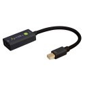 Techly IADAP MDP-HDMIF8K adapter kablowy Mini DisplayPort HDMI Czarny