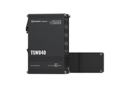 Teltonika NETWORKS TSW040 8-Port PoE+ Switch Nie zarządzany Fast Ethernet (10/100) Obsługa PoE Czarny