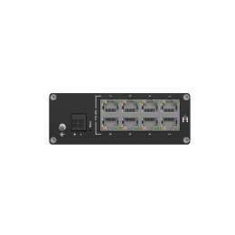 Teltonika NETWORKS TSW040 8-Port PoE+ Switch Nie zarządzany Fast Ethernet (10/100) Obsługa PoE Czarny