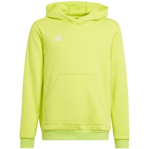 Bluza dla dzieci adidas Entrada 22 Hoody limonkowa HC5069 116cm